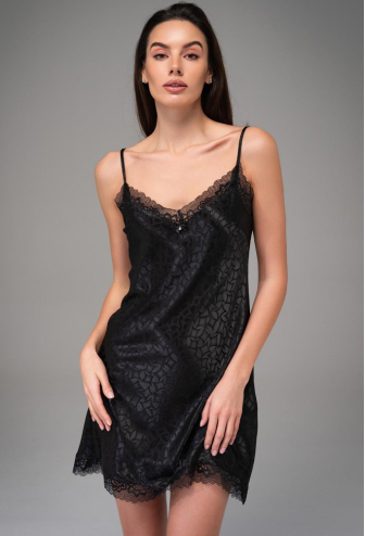 Нічна сорочка шовкова Joanna Black Mia-Amore 7310-1 Нічна сорочка шовкова Joanna Black Mia-Amore 7310-1