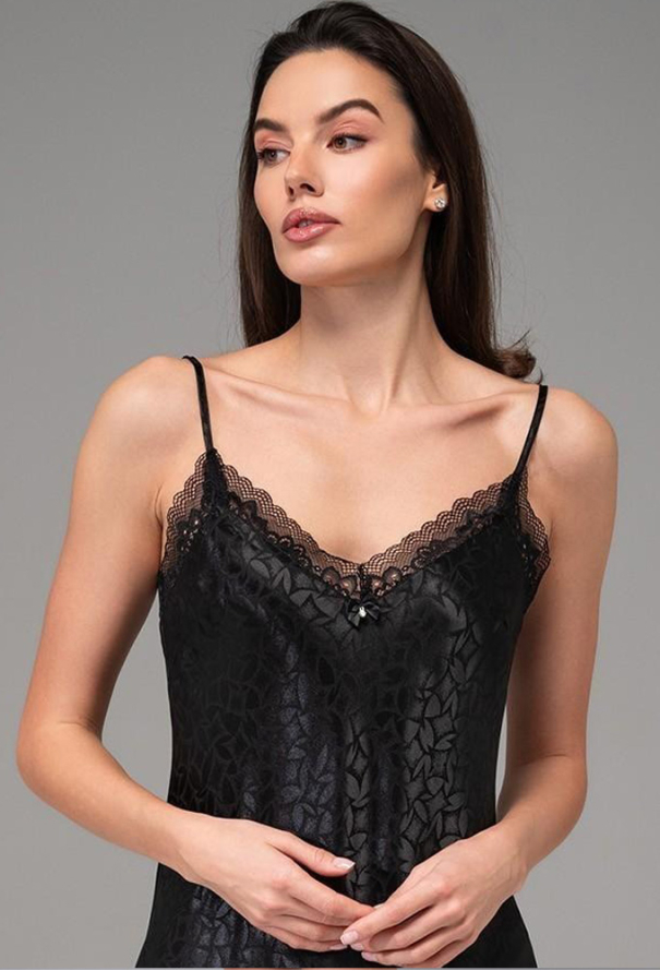 Ночнушка женская шелковая Joanna Black Mia-Amore 7310-1 фото