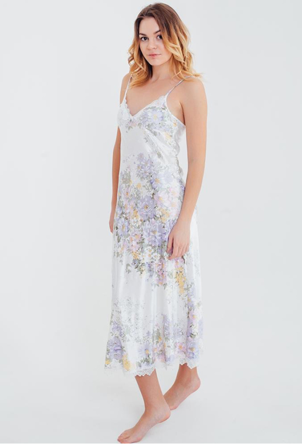 Ночнушка из натурального шелка Lilianna Mia-Amore 5996