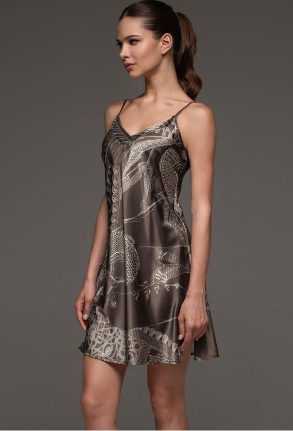 Нічна сорочка з натурального шовку Aisha Mia-Amore 4311 фото