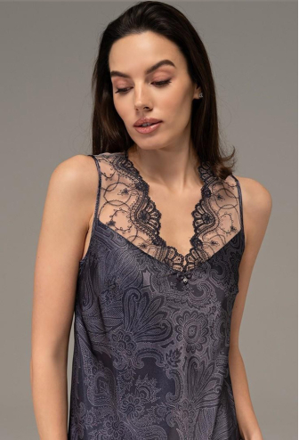 Ночнушка из натурального шелка Aletta Mia-Amore 4448