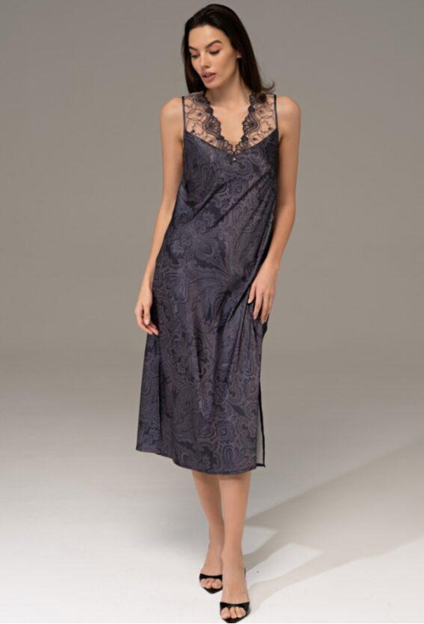 Ночнушка из натурального шелка Aletta Mia-Amore 4448 фото