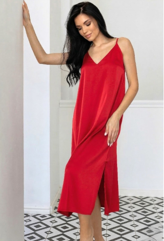 Ночнушка женская шелковая MiaNaGreen Нк190