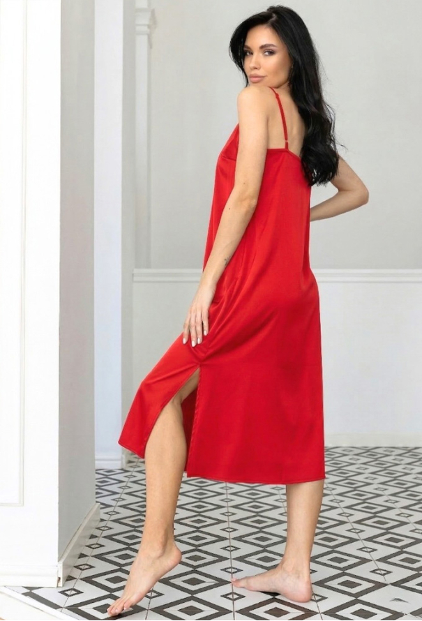 Ночнушка женская шелковая MiaNaGreen Нк190 фото