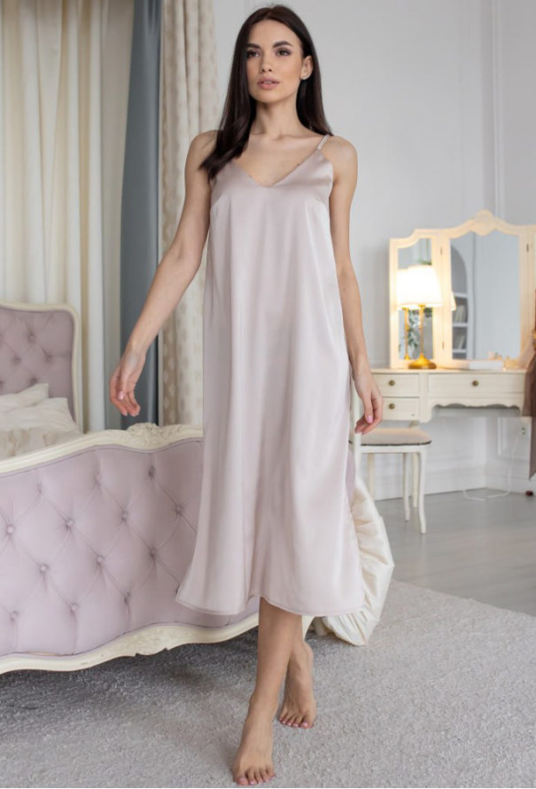 Нічна сорочка шовкова MiaNaGreen Нсб190 фото