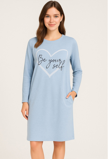 Ночнушка женская хлопок Melange Roksana 1218-12066