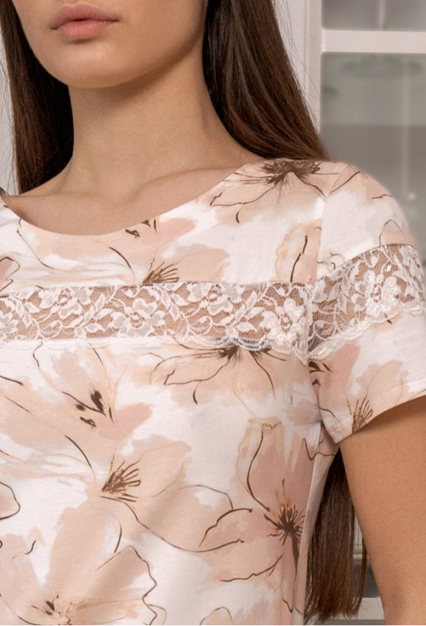 Нічна сорочка бавовна Donna Roksana 1370-16264 фото