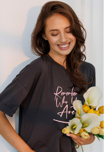 Нічна сорочка бавовна Don't Worry Roksana 1880-16376