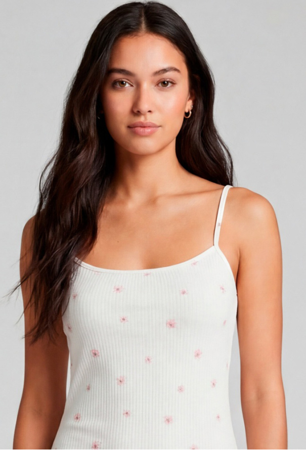 Нічна сорочка бавовна рубчик Kvitto Roksana 1945-42032 фото