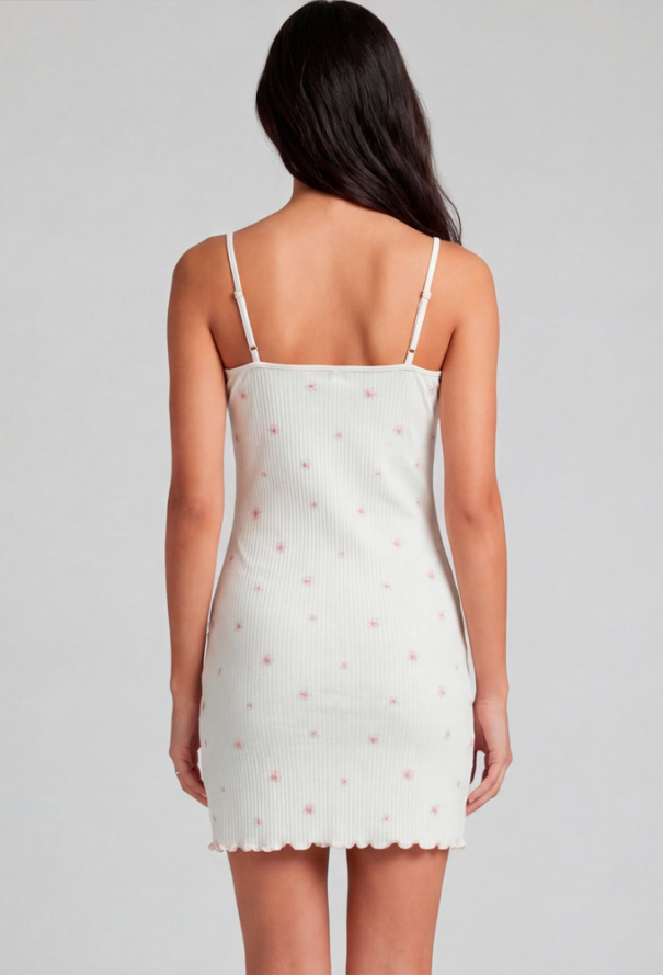 Нічна сорочка бавовна рубчик Kvitto Roksana 1945-42032 фото