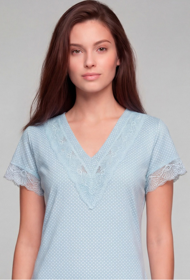 Ночнушка женская хлопок Molly Roksana 1174-16328 фото