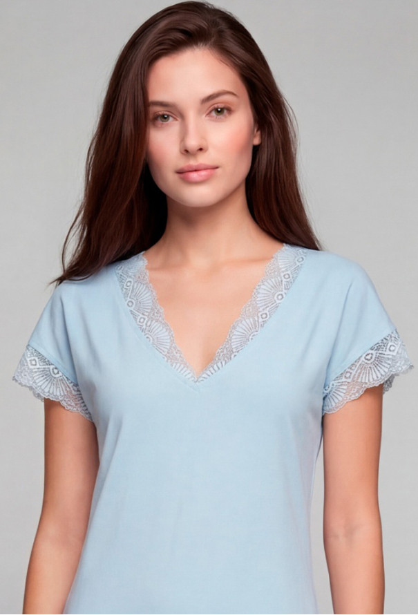 Ночнушка женская хлопок Molly Roksana 1369-16329 фото