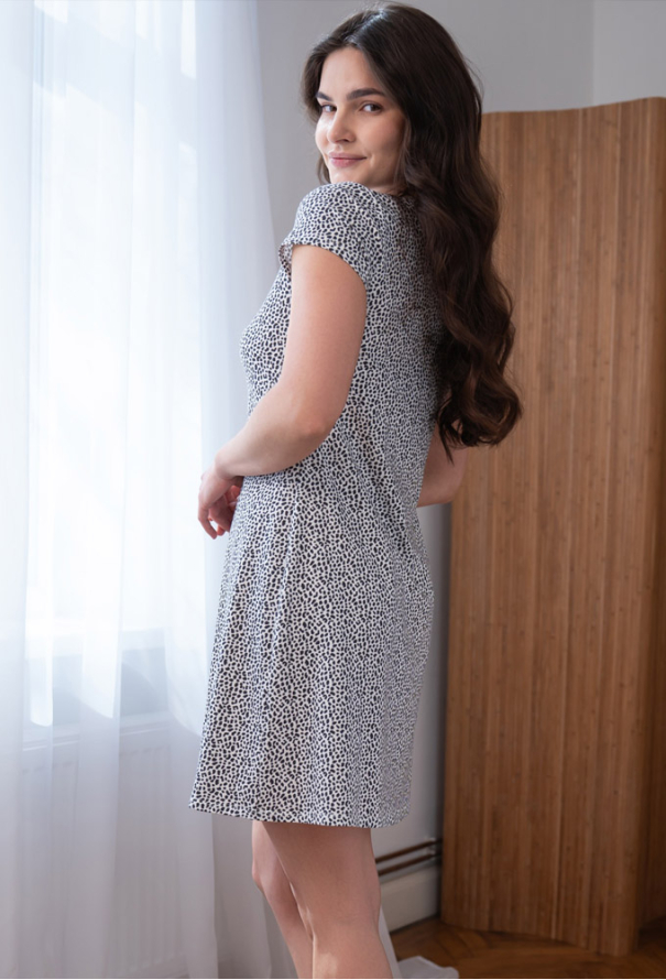 Нічна сорочка бавовна Naomi Roksana 1966-16387 фото