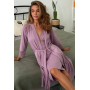 Ночнушка с халатом вискоза Violet delux М-3BZV