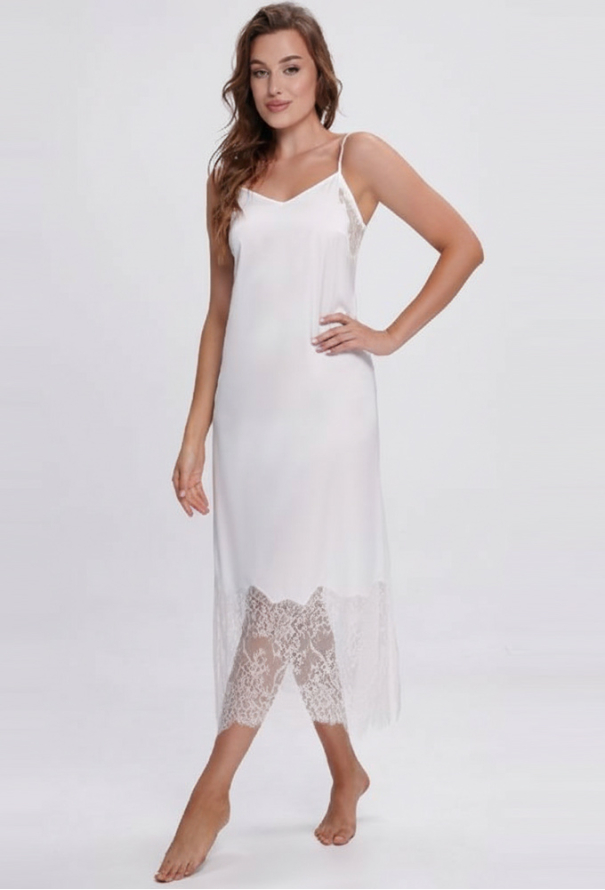 Нічна сорочка шовкова Shato 2702E фото