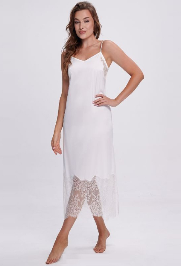 Нічна сорочка шовкова Shato 2702E фото