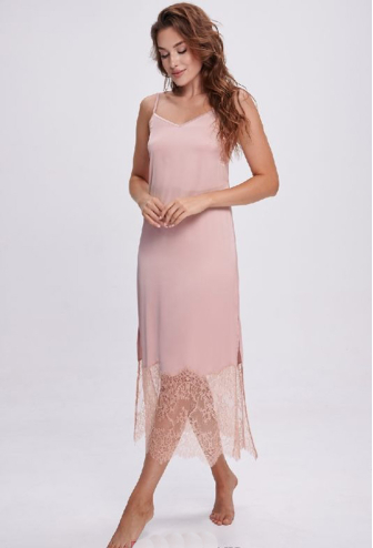 Ночнушка женская шелковая Shato 2702 Ночнушка женская шелковая Shato 2702