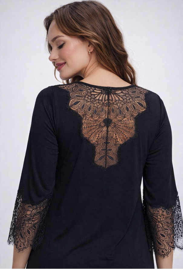 Ночнушка женская вискоза Shato 2709BL фото