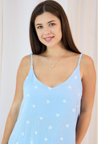 Ночнушка женская муслиновая Tomiko 211NB