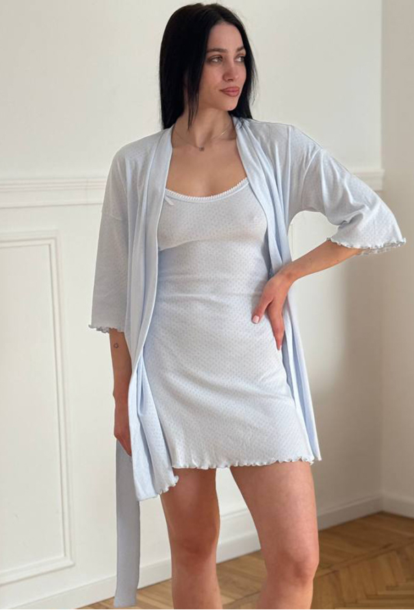 Ночнушка женская трикотажная V.Velika 226-24GL2 фото