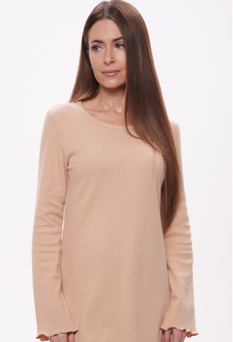 Ночнушка женская хлопок рубчик Wiktoria 1702BZ