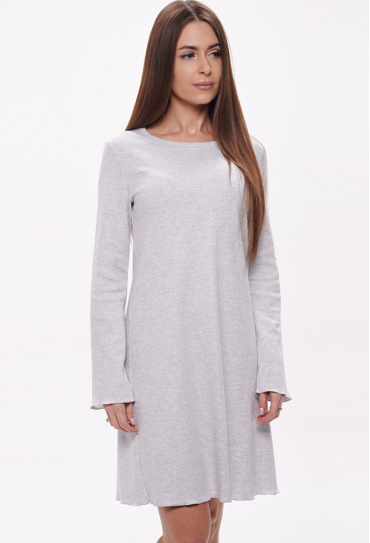 Ночнушка женская хлопок рубчик Wiktoria 1702S