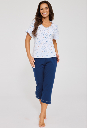 Піжама жіноча бавовна Gianna Cornette 876/346