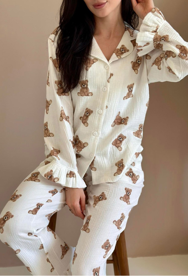 Пижама женская муслиновая Cosy M220/1P фото