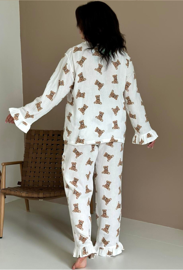Пижама женская муслиновая Cosy M220/1P фото