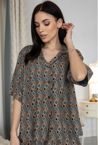 Пижама женская штапель MiaNaGreen Пс210