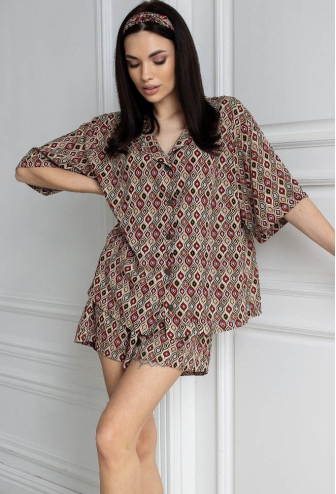 Піжама жіноча штапель MiaNaGreen Псч210