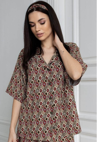 Піжама жіноча штапель MiaNaGreen Псч210