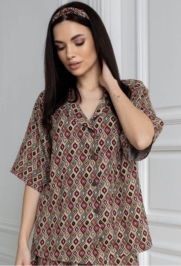 Піжама жіноча штапель MiaNaGreen Псч210 фото