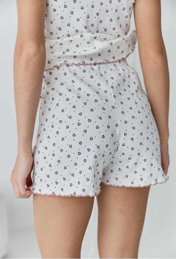 Піжама жіноча бавовна рубчик Barwa Garments 0367/368 фото