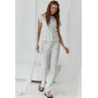 Піжама жіноча бавовна рубчик Barwa Garments 0369/370ML