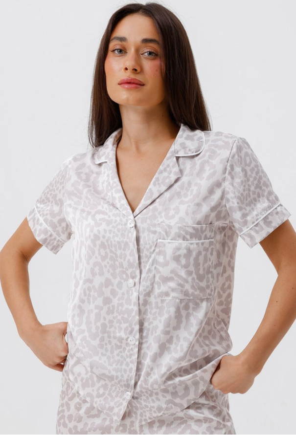 Пижама женская шелковая Barwa garments 0396/72 фото