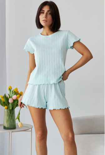 Пижама женская трикотажная Barwa Garments 0355/356MT