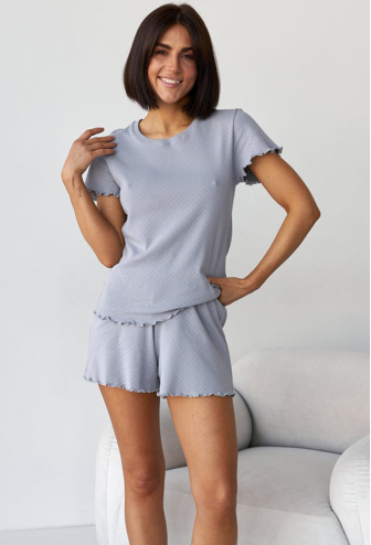 Пижама женская трикотажная Barwa Garments 0355/356SR