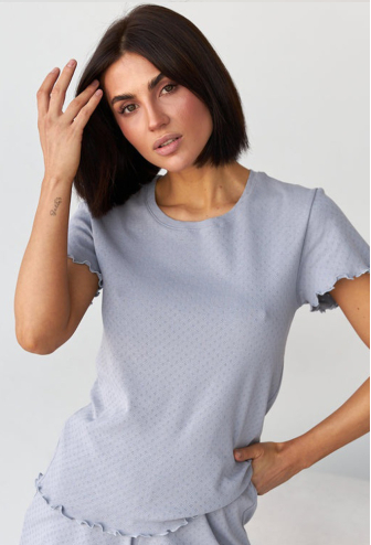 Пижама женская трикотажная Barwa Garments 0355/356SR