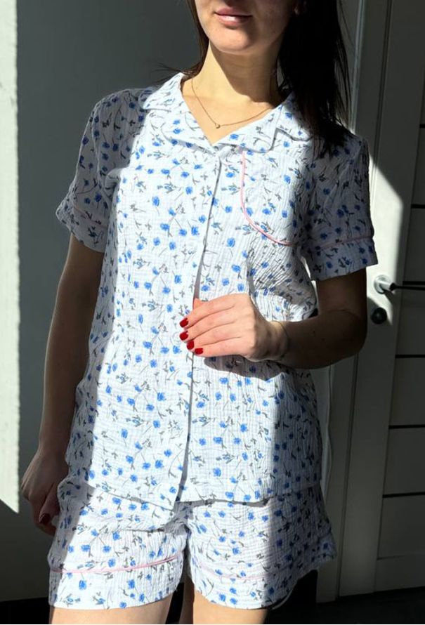 Пижама женская муслиновая BO.Brand 200972N фото