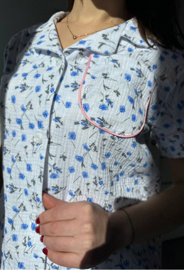 Пижама женская муслиновая BO.Brand 200972N фото