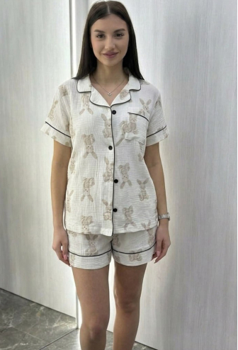 Пижама женская муслиновая BO.Brand 200970N