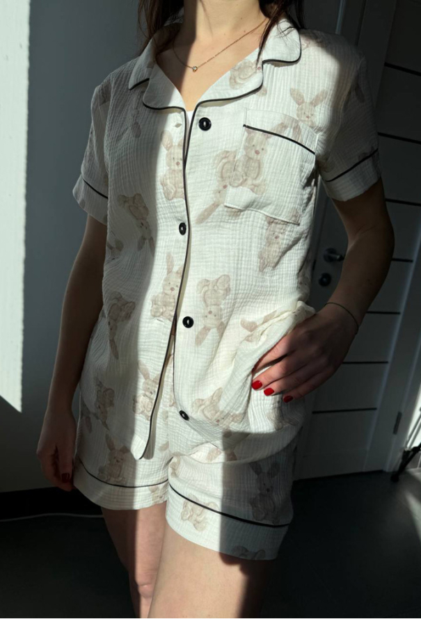 Пижама женская муслиновая BO.Brand 200970N фото