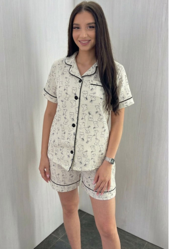 Пижама женская муслиновая BO.Brand 200969N