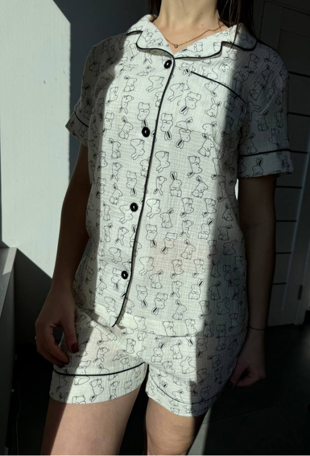 Пижама женская муслиновая BO.Brand 200969N фото