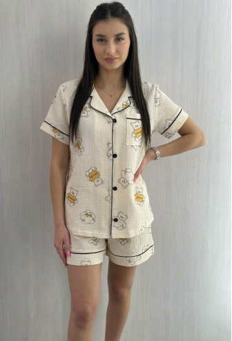 Пижама женская муслиновая BO.Brand 200968N