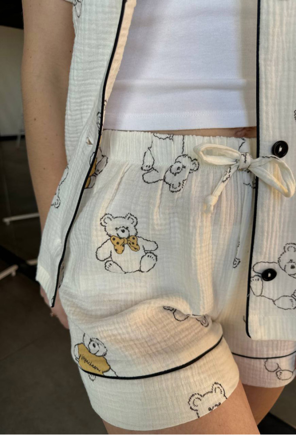 Пижама женская муслиновая BO.Brand 200968N фото