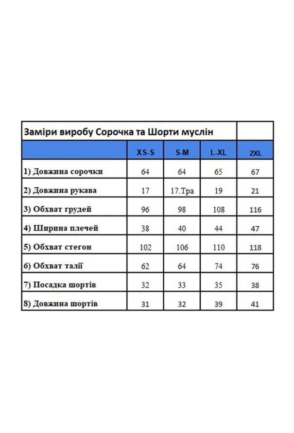 Пижама женская муслиновая BO.Brand 200660 фото