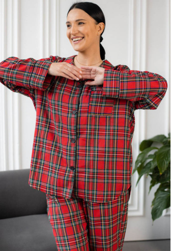 Піжама жіноча фланелева BO.Brand 202001