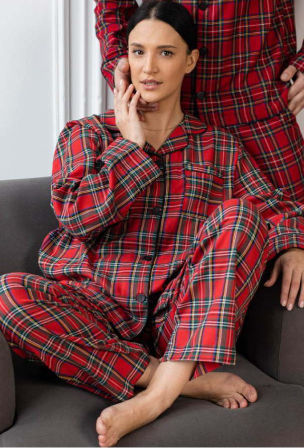 Піжама жіноча фланелева BO.Brand 202001 фото
